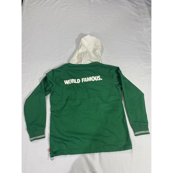 Pre-Owned Mens Large Green Nike SB X Supreme World Famous Jacket - Picture 14 of 16
